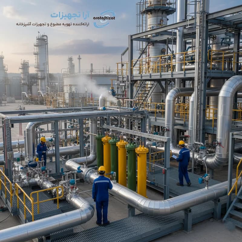 مبدل حرارتی موتور خانه